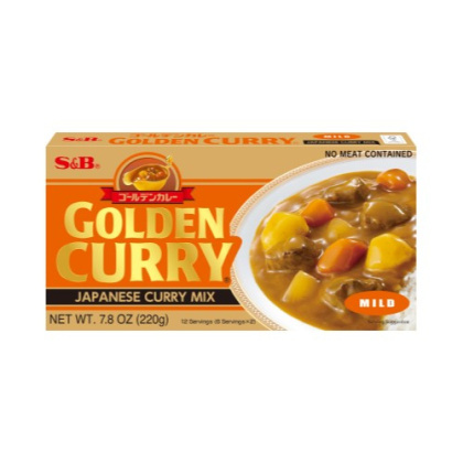 Golden Curry Mix MILD (Łagodne) 220g S&B