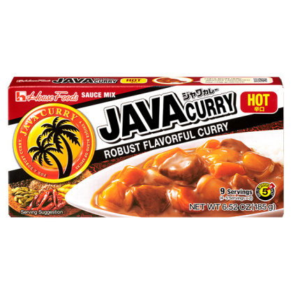 JAVA Curry Hot (ostra) 185g House Foods