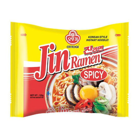 Jin Ramen Spicy Ostry 120g Ottogi