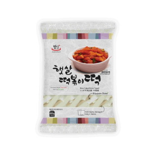 Kluski ryżowe Tteokbokki pałeczki 3x200g Matamun