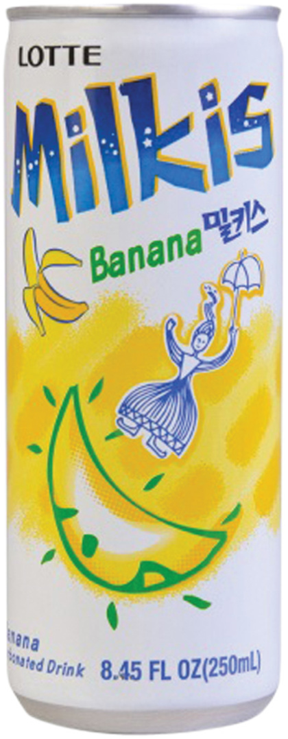 Milkis o smaku jogurtowo-Bananowym 250ml LOTTE