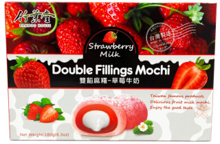 Mochi Mleczna Truskawka 180g