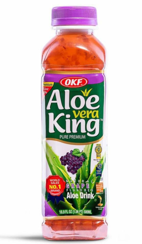 Napój Aloe vera winogrono 500ml OKF