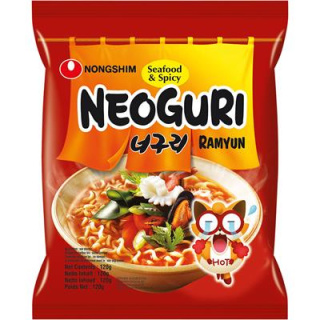 Neoguri owoce morza, pikantna 120g