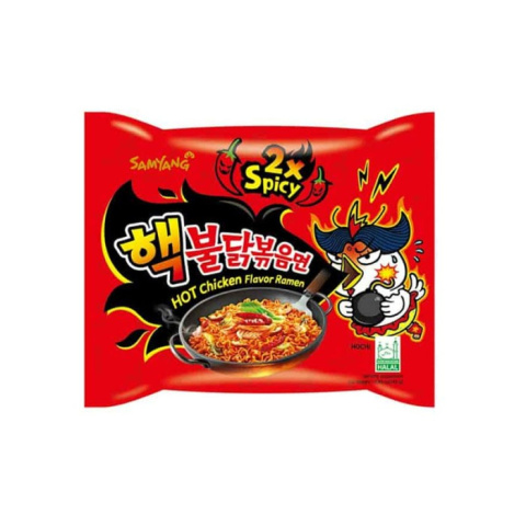 BULDAK 2X SPICY Hot Chicken Ramen 140g Samyang