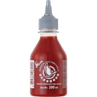 Sriracha z dymem wędzarniczym 455ml Flying Goose