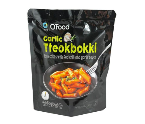 Tteokbokki z Chili i Czosnkiem (2 porcje) 260g OFOOD