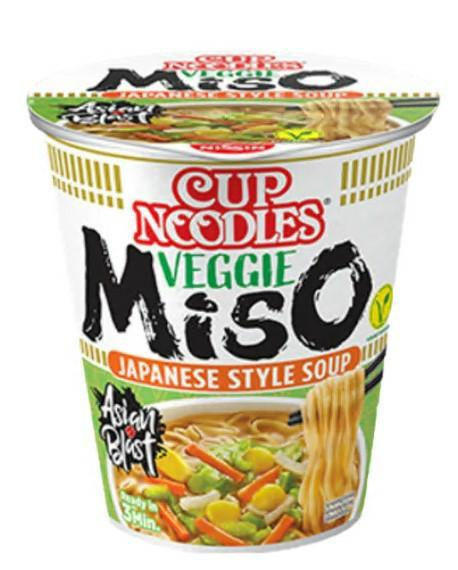 Veggie Miso CUP NOODLES 67g NISSIN