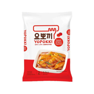 YOPOKKI Kluski Ryżowe Sweet & Spicy 280g tteokbokki