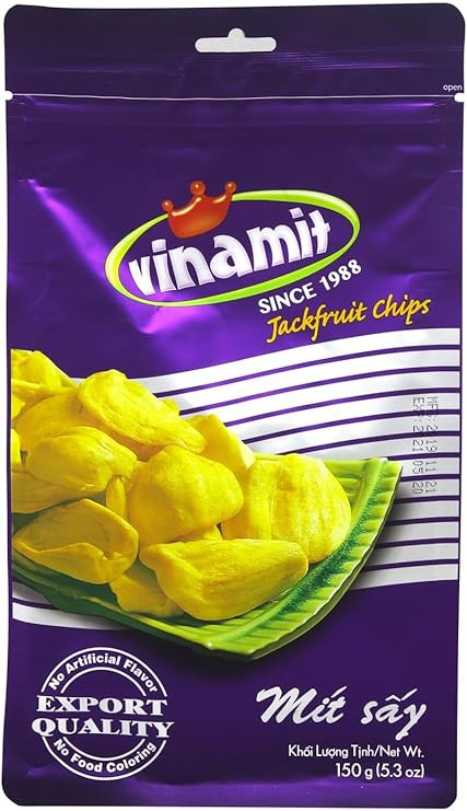 Chipsy z Jackfruita, suszony chlebowiec 150g VINAMIT