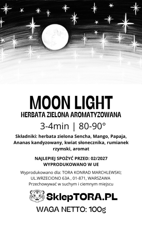 Herbata Zielona Moon light (Mango-Ananas) 100g