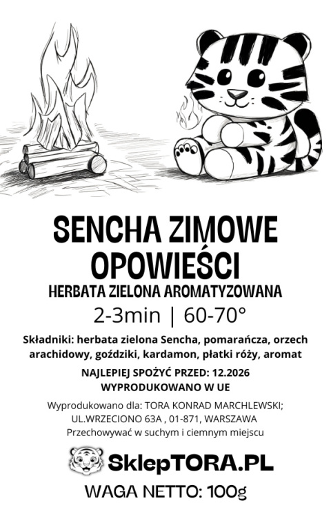 Herbata Zielona Sencha Zimowe opowieści 100g