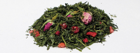 Herbata Zielona Sencha Sweet Heart 100g