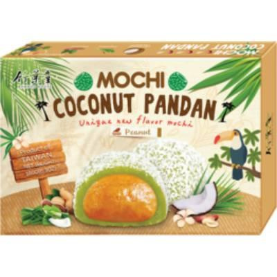 Mochi - Kokos & Pandan, Orzeszki Ziemne 180g Bamboo House