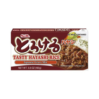 Pasta Hayashi Demi-glace gravy Hot/Ostra 160g S&B