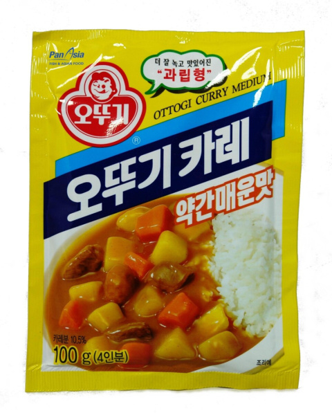 Curry Instant Proszek Medium/ Średnio ostre 100G Ottogi