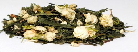 Herbata Sencha Jaśminowa 100g + Love Tea 100g