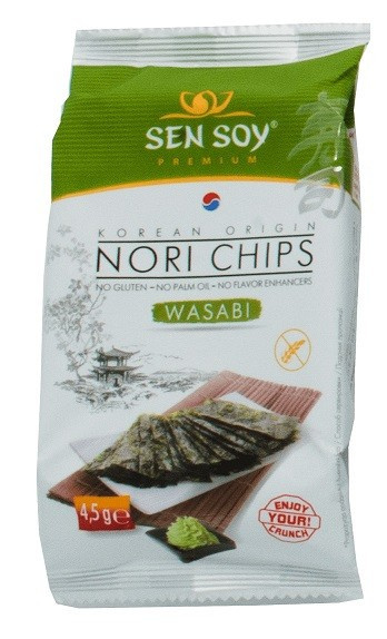 Snack Nori Wasabi 4,5g Sensoy